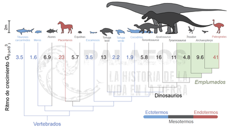 Dinotibios y el rumor de la sangre caliente