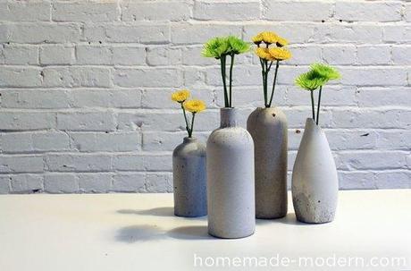 portavelas de cemento manualidades bricolaje con cemento letras y casas de cemento estilismo de interiores diy para el hogar y jardín diy deco diy con cemento decoración de interiores blog decoración interiores diy 