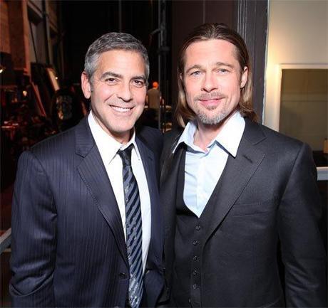 Brad Pitt George Clooney 