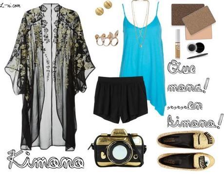 Que mona en Kimono- Fashion Set by LuceBuona
