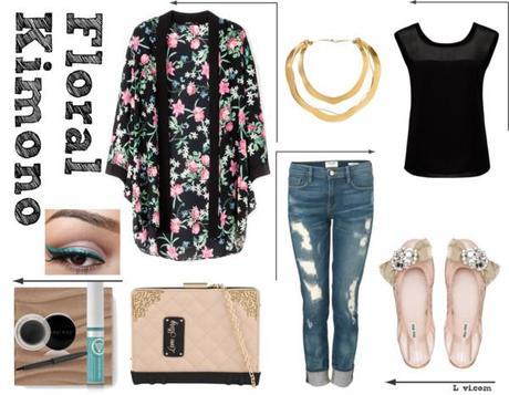 Floral Kimono by LuceBuona