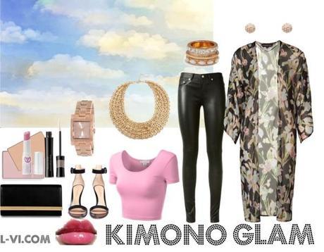 Kimono Glam by LuceBuona