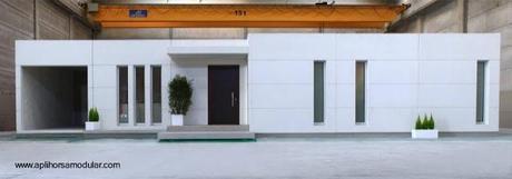 Casa moderna prefabricada modular española