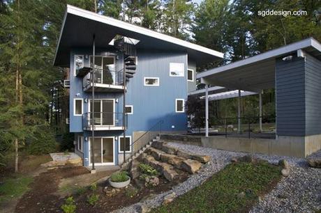 Casa moderna estilo Contemporáneo en Great Barrington, Berkshire County, Massachusetts, Estados Unidos