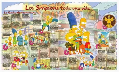 Los Simpson toda una vida #Infografía #Entretenimiento #Simpson