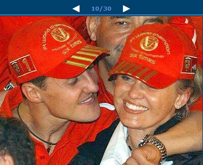 CORINNA - EL GRAN E INSEPARABLE AMOR DE MICHAEL SCHUMACHER - TRIBUTO A SU PERSONA