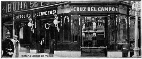 Recuerdos de papel: Primera Cervecería Cruz del Campo en Madrid