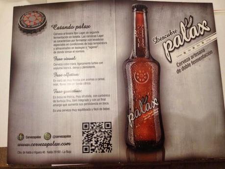 Palacios Vinoteca y sus cervezas artesanas Ceriux y Palax  cervezas sin lugar a dudas para repetir