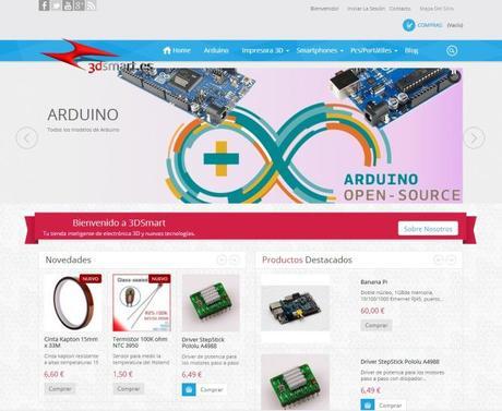 3dsmart web 3DSmart, apuesta por la impresión en 3D y el Open Source