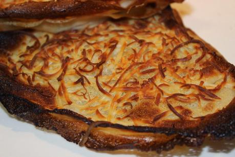 Abanicos de pollos con pasta brick