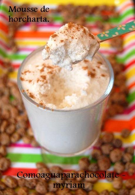 MOUSSE DE HORCHATA.
