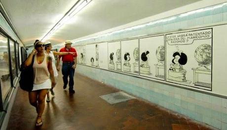 Arte en los subterráneos de Buenos Aires