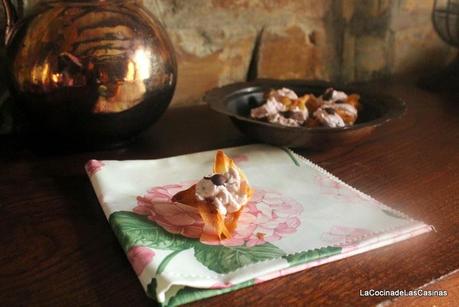 Molinillos  Filo de Mousse de Fresa y Chocolate Negro