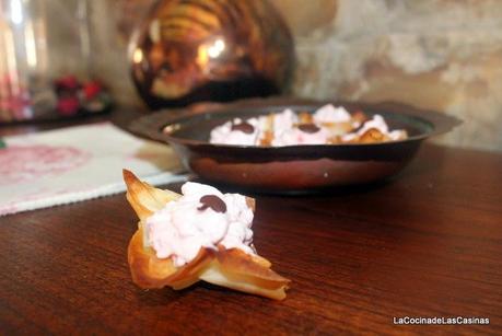 Molinillos  Filo de Mousse de Fresa y Chocolate Negro