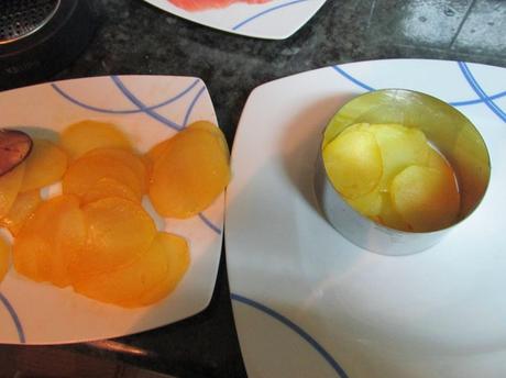 TIMBAL DE PIMIENTOS Y PATATAS