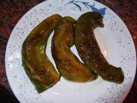 PIMIENTOS VERDES RELLENOS DE ARROZ