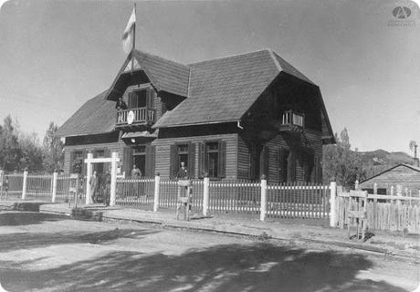 Ex edificio de las Oficinas de Tierras y Colonias