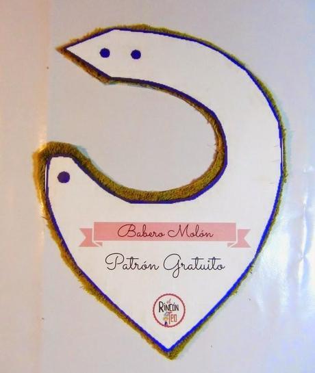 Tutorial DIY Babero Molon! Cómo hacer un Babero paso a paso, patrón gratuito!