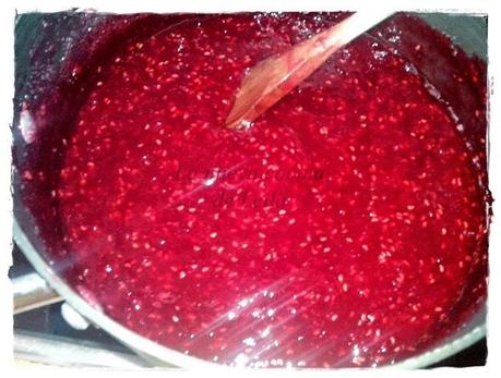 Mermelada de frambuesas