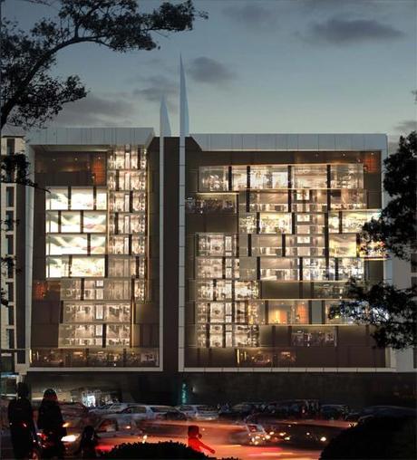 A-CERO PRESENTA UNA PROPUESTA DE HOTEL EN EL CENTRO DE MADRID: INTERIOR