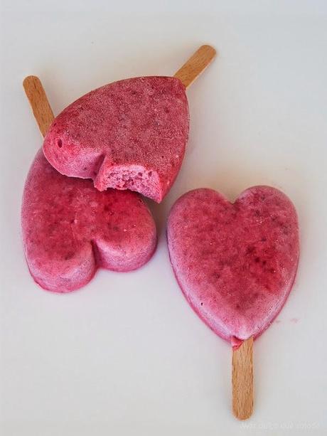 Helado express de fresa