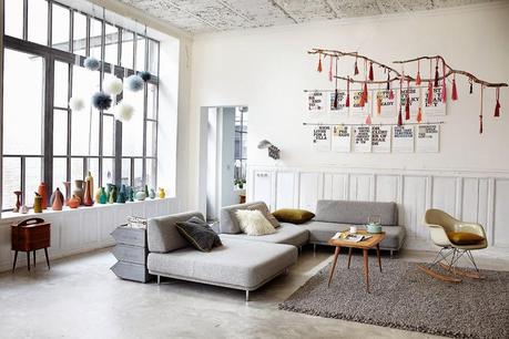 Inspiración Deco: Una vieja nave convertida en una casa de Estilo Industrial