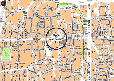 PLAÇA DE SANT JAUME, BARCELONA...1823-2014...¡¡¡...15-06-2014...!!!