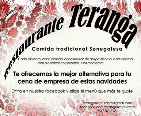 TERANGA,RESTAURANTE SENEGALÉS , BARCELONA, EXQUISITA COMIDA SENEGALESA...!!! ...10-06-2014...!!!