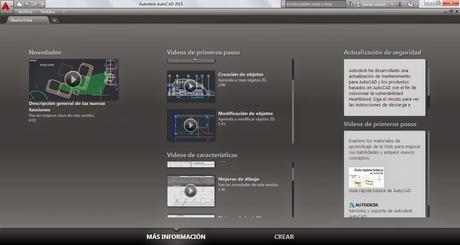 Iniciar Autocad 2015