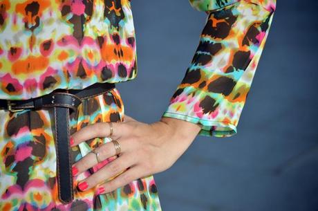 Outfit | Tie-dye dress