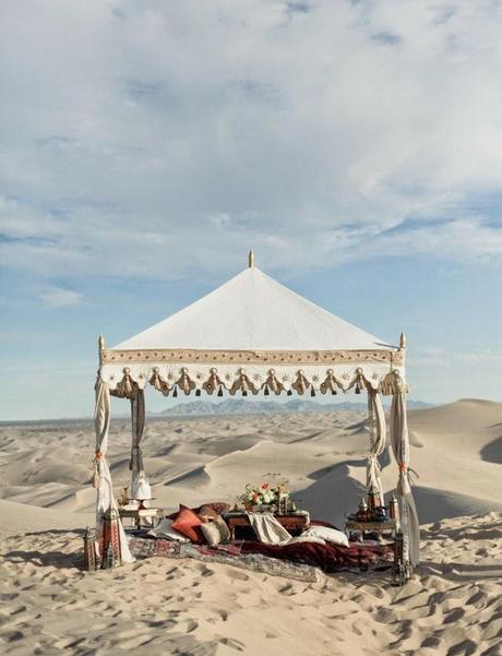 boda desértica
