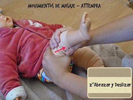 Movimientos de Masaje Infantil: Abrazar y deslizar