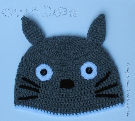 Gorro a Crochet !!! TOTORO