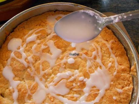 Tarta de manzana Gedeckter Apfelkuchen