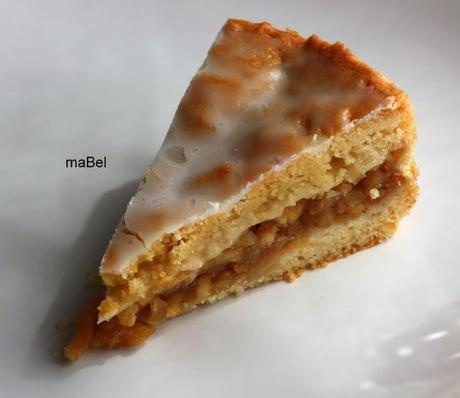 Tarta de manzana Gedeckter Apfelkuchen