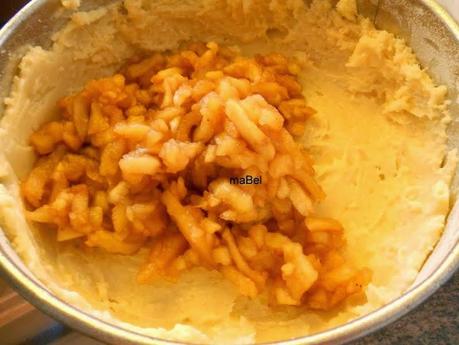 Tarta de manzana Gedeckter Apfelkuchen