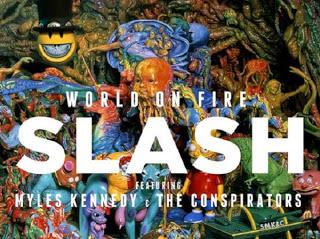 Nuevo vídeo (guarrete) de Slash: 'World on Fire'