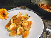 Solomillo cerdo gambas almejas pimentón Vera