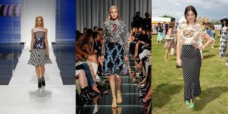 Diez mandamientos de la moda que nos saltamos a la torera Dior Crucero 2015, Louis Vuitton Crucero 2015 y Julia Restoin Roitfeld, de Dolce&Gabbana.