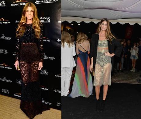 Diez mandamientos de la moda que nos saltamos a la torera Bianca Brandolini de Dolce&Gabbana y de Roberto Cavalli.