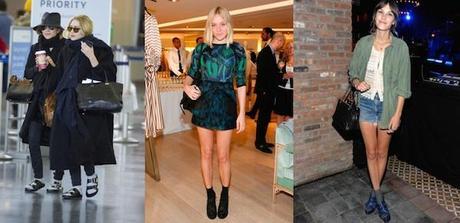 Diez mandamientos de la moda que nos saltamos a la torera Las Olsen, hasta con Birkenstock, Chloè Sevigny sigue al pie de la letra esta tendencia que le va como anillo al dedo, y Alexa Chung.