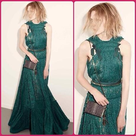 Lovely #Lanvin dress from The Resort 2015 Collection. Green is coming !! #aloastyle #lookandfashion #instafashion #fashionblogs #fashionblogger #blogsmoda #design #lifestyle #lifestyleblogs