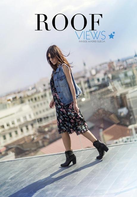 street style barbara crespo roof views innside madrid suecia fashion blogger outfit front row shop blog de moda dress