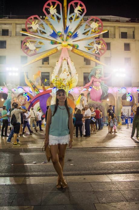 Nude y menta para las Hogueras