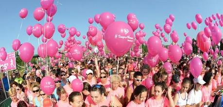 Globos carrera de la mujer Gijón 2014