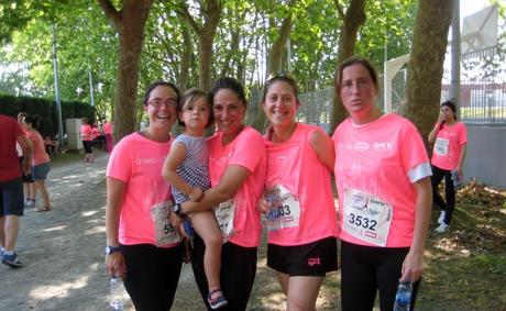 Carrera de la mujer Gijón 2014. Equipo Metienestarta