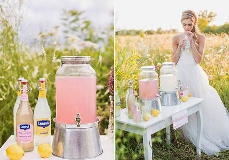 ¡Pon una barra libre de limonada en tu boda!