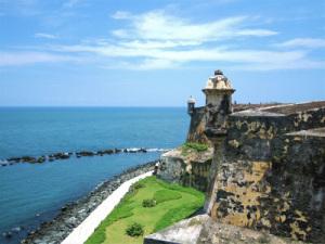 Castillo de El Morro, en Santiago de Cuba. Uno de  los lugares plasmados en la historia.