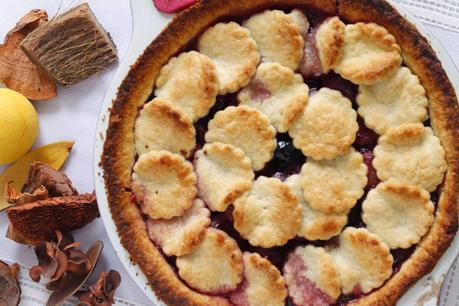 Receta Cherry pie o pie de cerezas