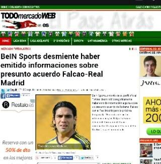 Carmen Colino/ BeIN Sports/Falcao